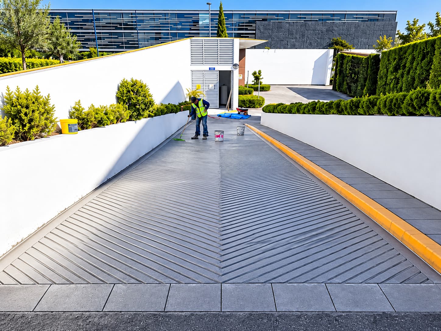 Rampa terminada — Aeropuerto de Toluca