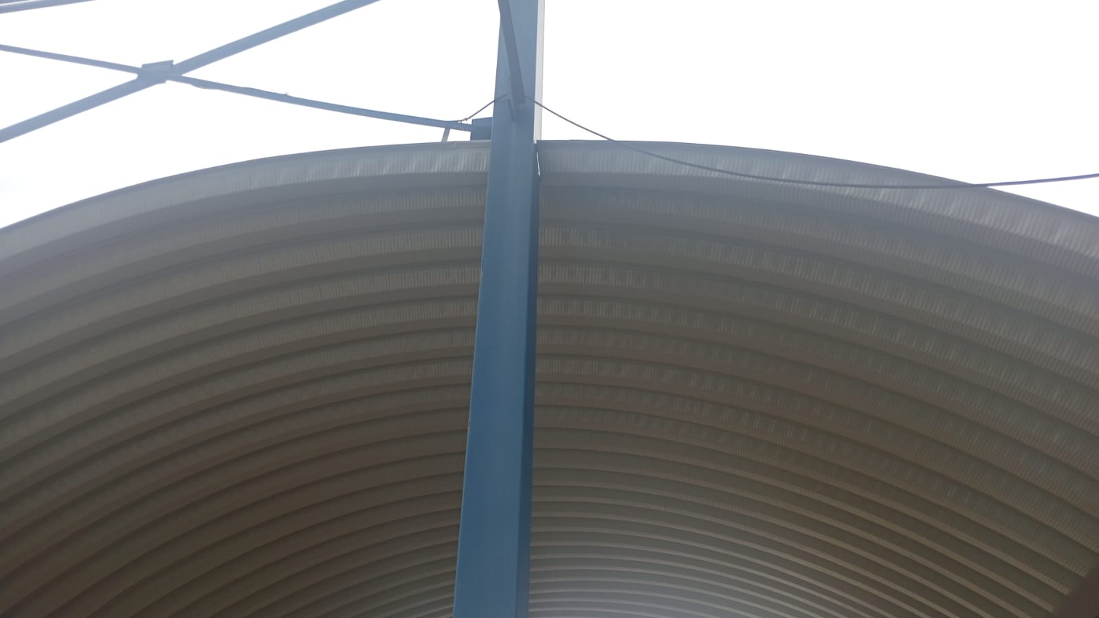 Detalle de lámina curvada — Atarasquillo
